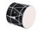 MEZZO MZ-B14mbk Барабан кавказский 14", цвет черный мрамор, с чехлом MZ-B14mbk