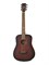 Cort Earth-GO-OPBB-wbag Earth Series Трансакустическая гитара, коричневый санберст, с чехлом Earth-GO-OPBB-wbag