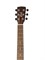 Cort Earth-GO-OPBB-wbag Earth Series Трансакустическая гитара, коричневый санберст, с чехлом Earth-GO-OPBB-wbag