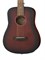 Cort Earth-GO-OPBB-wbag Earth Series Трансакустическая гитара, коричневый санберст, с чехлом Earth-GO-OPBB-wbag