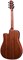 CRAFTER STG D-16ce - электроакустическая гитара, верхняя дека Solid ель, корпус красное дерево STG D-16CE