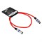 INVOTONE ACM1102 R - микрофонный кабель, XLR(папа) <-> XLR(мама), длина 2 м (красный) ACM1102 R