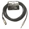 INVOTONE ACM1005 BK - микрофонный кабель, 6,3 джек моно - XLR (мама), 5 метров (черный) ACM1005 BK