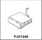 INVOTONE PJ01446 - адаптер для установки мини-модулей линейного массива MLA 4 на стойку PJ01446