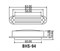 Belcat BHS-94ANeck-BK Звукосниматель магнитный, сингл, нековый, черный BHS-94ANeck-BK