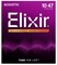 Elixir 16002 NANOWEB Комплект струн для акустической гитары, Extra Light, фосфорная бронза, 10-47 16002-1