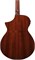 IBANEZ AEWC11-DVS электроакустическая гитара с вырезом, цвет - тёмный санбёрст AEWC11-DVS
